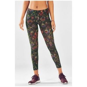 Fabletics Mid-Rise Printed Powerhold 7/8